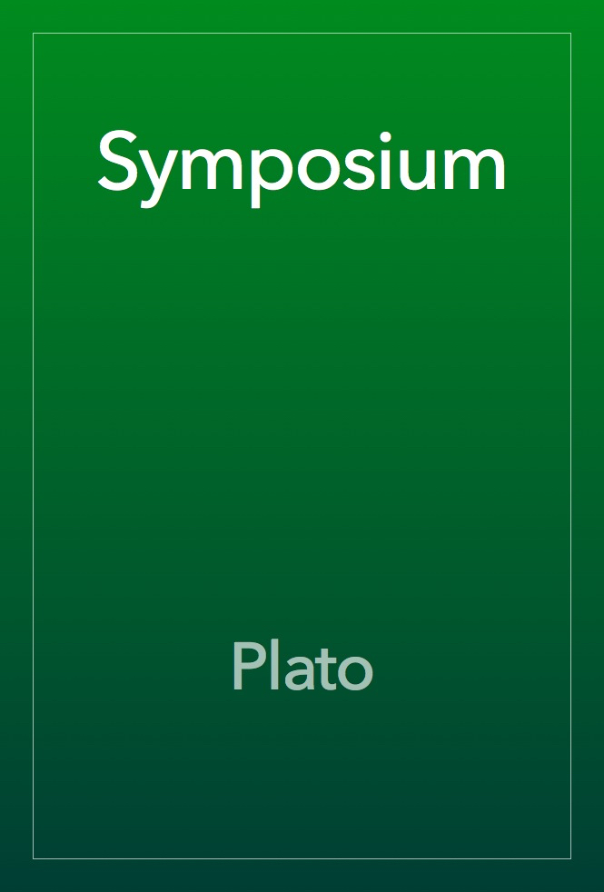 Cover of Symposium