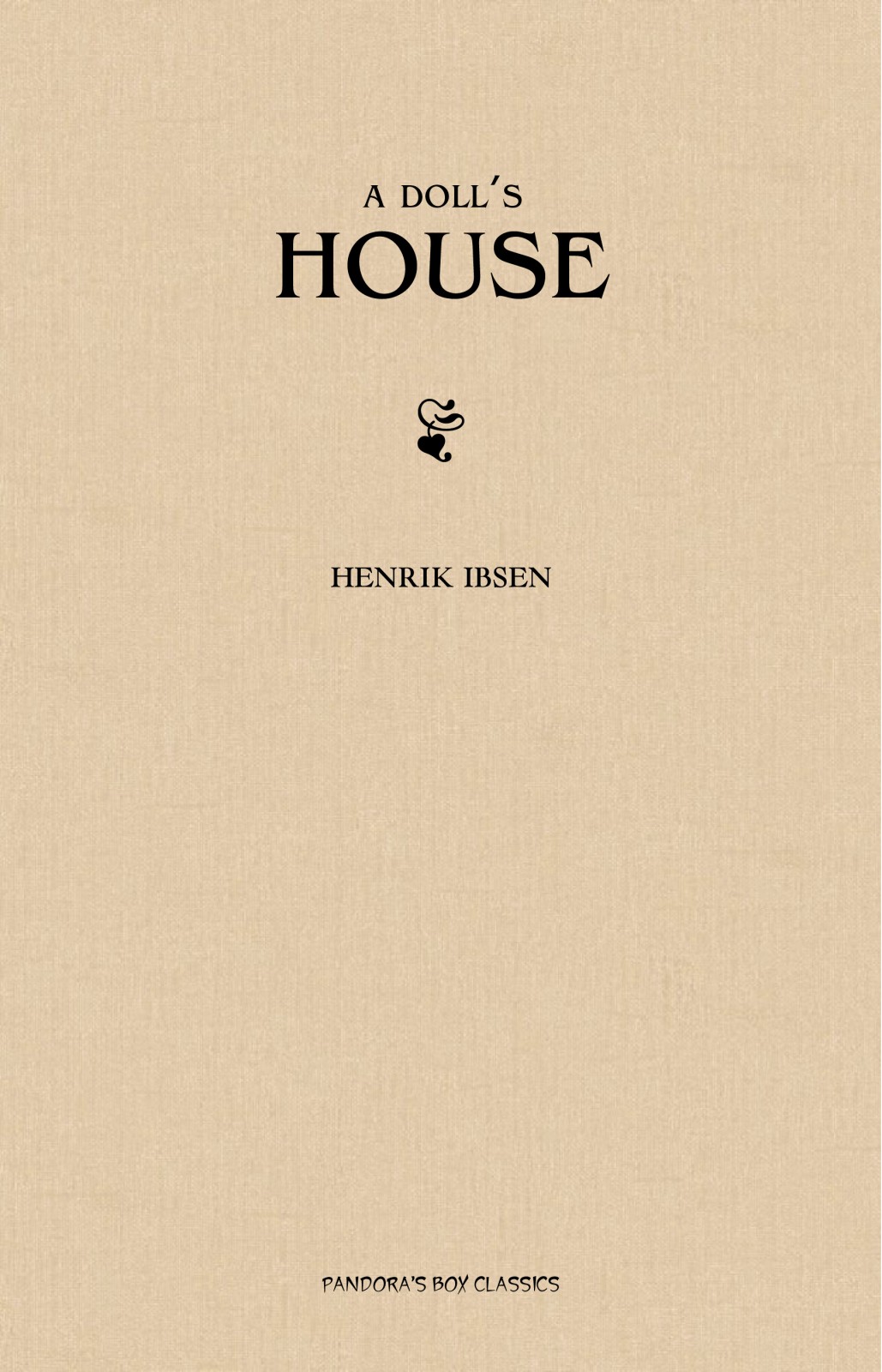 Cover of A Doll's House