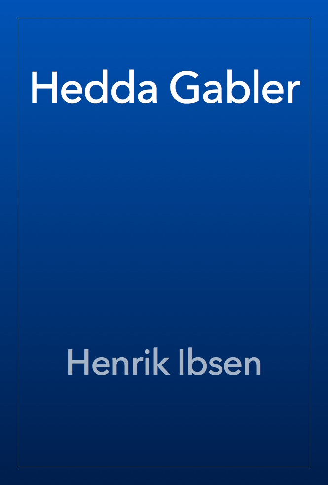 Cover of Hedda Gabler