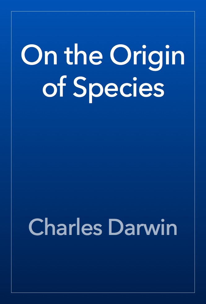 Cover of On the Origin of Species