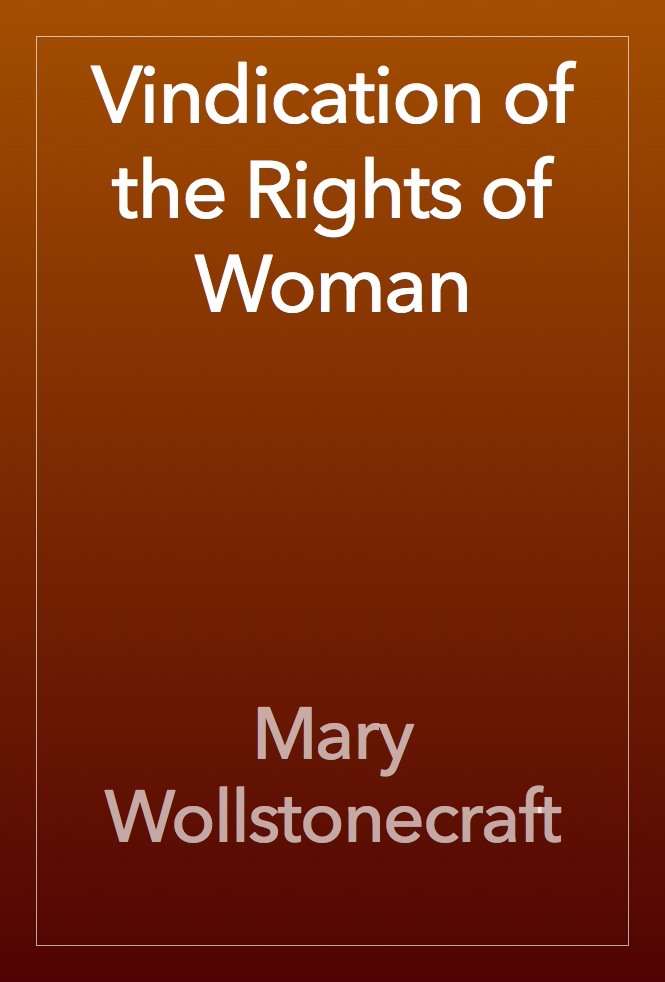 Cover of A Vindication of the Rights of Woman